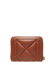 LOVE MOSCHINO EMBOSSED QUILTED Mittelgro&szlig;e Geldb&ouml;rse mit Rei&szlig;verschluss braun - Brieftaschen Damen - 2