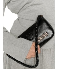LOVE MOSCHINO TWIRL Umh&auml;ngetasche Schwarz - Damentaschen - 2