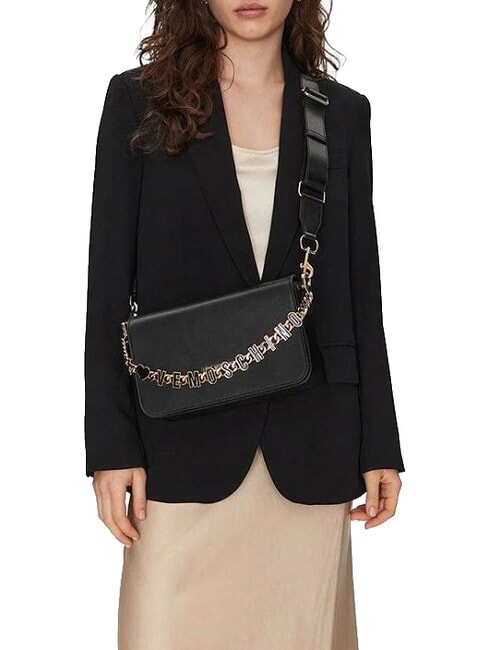 CITY CORE Schultertasche, doppelt tragbar Schwarz - Damentaschen