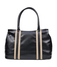 LOVE MOSCHINO CITY CORE Schultertasche mit zwei Henkeln Schwarz - Damentaschen - 3