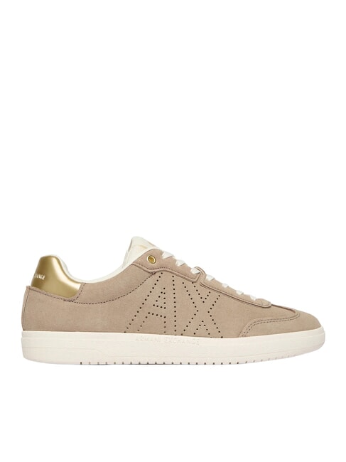 BEA Ledersneakers Sand + Hellgold - Damenschuhe