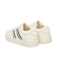 ARMANI EXCHANGE LONDON Turnschuhe Cremewei&szlig; + Schwarz - Damenschuhe - 3