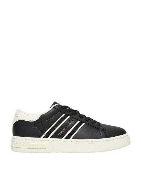 LONDON Turnschuhe schwarz + cremewei&szlig; - Damenschuhe