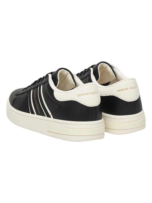 LONDON Turnschuhe schwarz + cremewei&szlig; - Damenschuhe