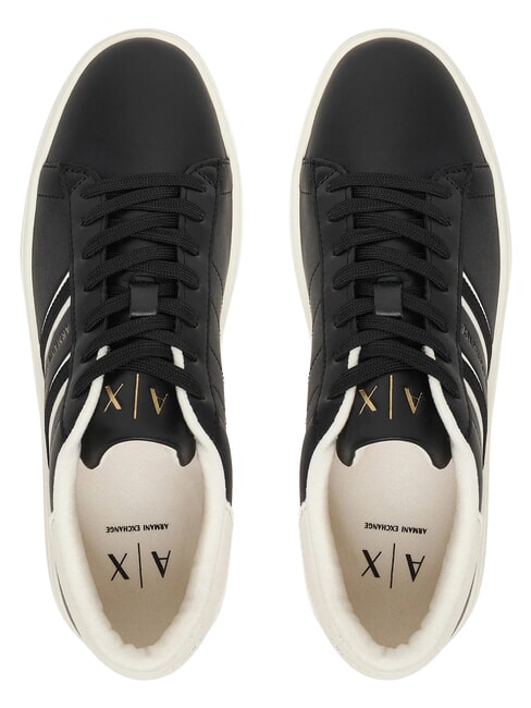 LONDON Turnschuhe schwarz + cremewei&szlig; - Damenschuhe