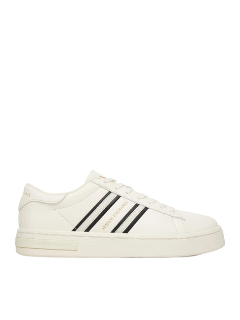 LONDON Turnschuhe Cremewei&szlig; + Schwarz - Damenschuhe