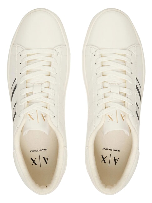 LONDON Turnschuhe Cremewei&szlig; + Schwarz - Damenschuhe