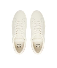 ARMANI EXCHANGE A|X Ledersneaker Cremewei&szlig; + Salzrose - Damenschuhe - 4