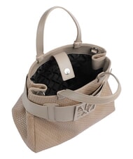 ARMANI EXCHANGE SUSY Handtasche mit Schulterriemen Sand - Damentaschen - 4