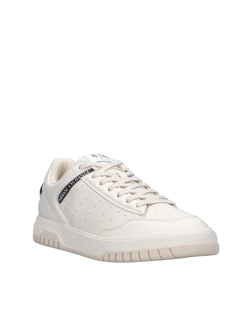 DUCK Turnschuhe Cremewei&szlig; + Schwarz - Herrenschuhe