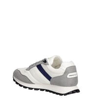 ARMANI EXCHANGE DROP Turnschuhe Zement + Cremewei&szlig; - Herrenschuhe - 3