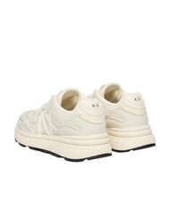 ARMANI EXCHANGE LUCK Turnschuhe Cremewei&szlig; + Cremewei&szlig; - Herrenschuhe - 3