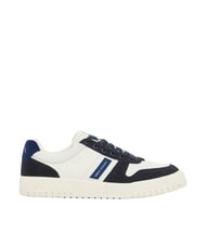 ARMANI EXCHANGE DUCK Ledersneakers Tiefblau + Glockenblau + Off - Herrenschuhe - 2