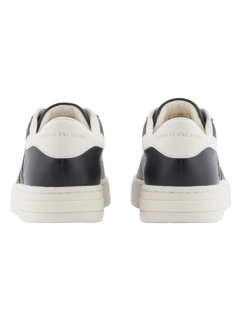 LONDON Turnschuhe schwarz + cremewei&szlig; - Herrenschuhe
