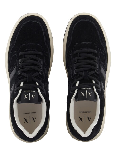 VENICE Ledersneakers Schwarz - Herrenschuhe