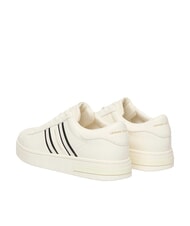 ARMANI EXCHANGE LONDON Turnschuhe Cremewei&szlig; + Schwarz - Herrenschuhe - 3