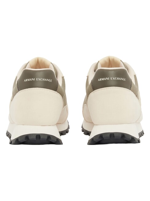 DROP MICROSUEDE Sneaker mit kontrastierendem Logo Creme + Winterzwirn - Herrenschuhe