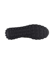 ARMANI EXCHANGE DROP MICROSUEDE Sneaker mit kontrastierendem Logo Moschus + gebrochenes Wei&szlig; - Herrenschuhe - 5