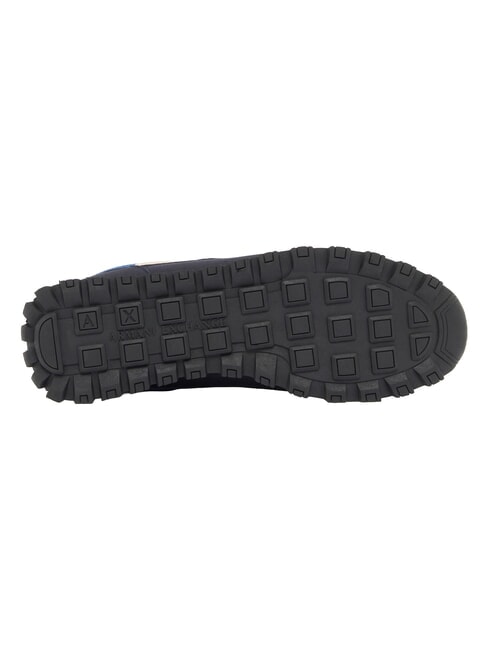 DROP MICROSUEDE Sneaker mit kontrastierendem Logo Tiefblau + Chinablau - Herrenschuhe