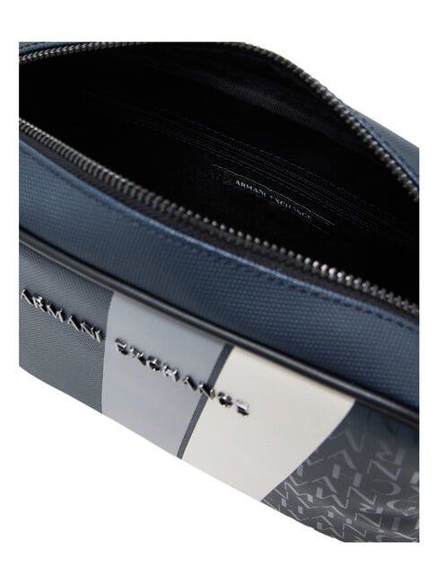 A|X Sch&ouml;nheit mit Manschette Marineblau/Zeichnungsstein/Cremewei&szlig; - Beauty-Case
