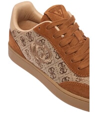 GUESS JACEK Turnschuhe COGNAC - Damenschuhe - 6