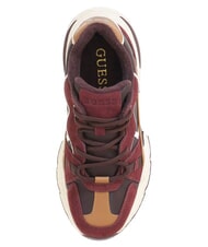 GUESS CARRLI8 Turnschuhe dunkler Wein - Damenschuhe - 4