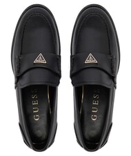 GUESS BELISO Ledermokassins SCHWARZ - Damenschuhe - 3