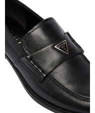 GUESS BELISO Ledermokassins SCHWARZ - Damenschuhe - 6