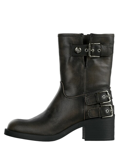 MATWELL2 Stiefeletten, 6 cm Absatz Schwarzbraun - Damenschuhe