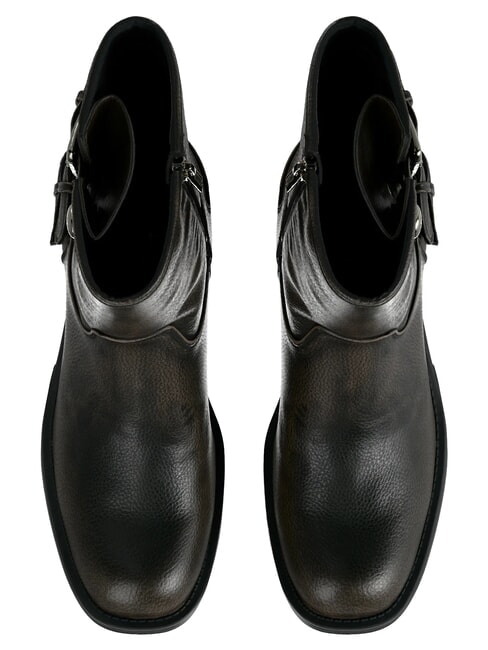 MATWELL2 Stiefeletten, 6 cm Absatz Schwarzbraun - Damenschuhe