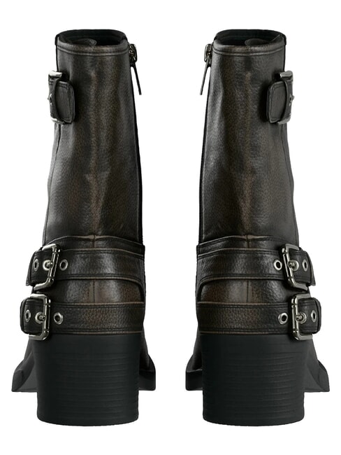 MATWELL2 Stiefeletten, 6 cm Absatz Schwarzbraun - Damenschuhe