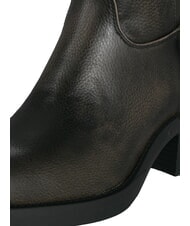 GUESS MATWELL2 Stiefeletten, 6 cm Absatz Schwarzbraun - Damenschuhe - 6