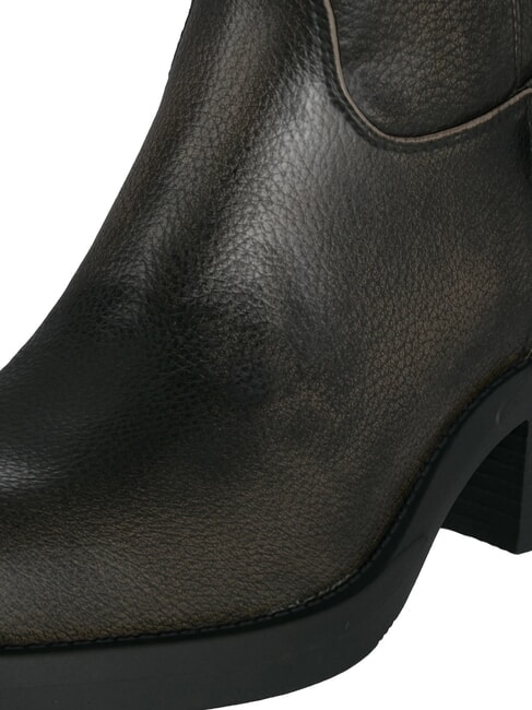 MATWELL2 Stiefeletten, 6 cm Absatz Schwarzbraun - Damenschuhe