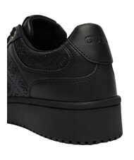 GUESS MIRAM6 Turnschuhe Schwarz Schwarz - Damenschuhe - 7