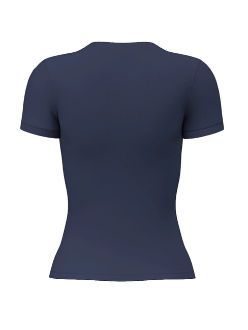 NEW MINI Logo-T-Shirt blau geschw&auml;rzt - T-Shirts und Tops f&uuml;r Damen