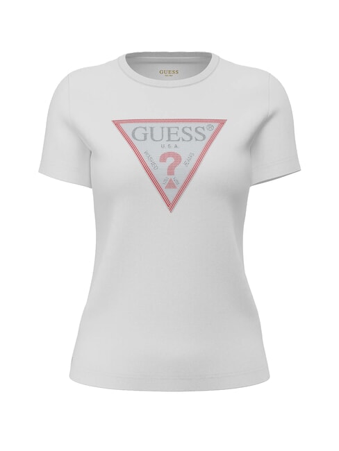 NEW ORIGINAL Baumwoll-T-Shirt purwei&szlig; - T-Shirts und Tops f&uuml;r Damen