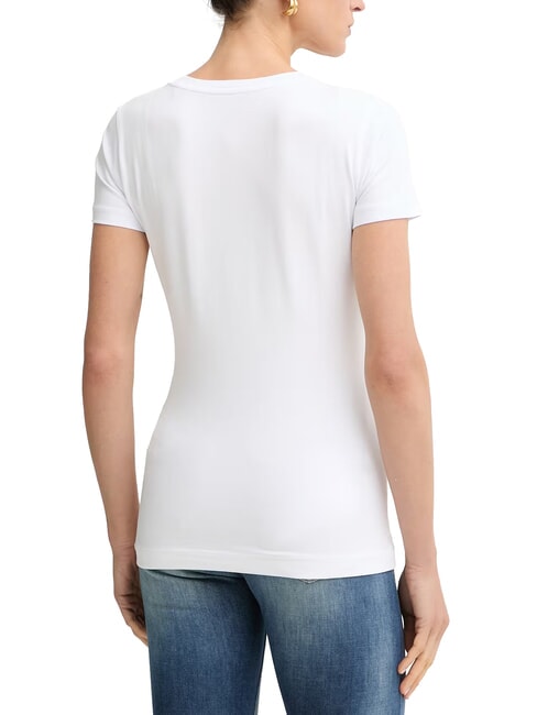 PALM TRIANGLE Baumwoll-T-Shirt purwei&szlig; - T-Shirts und Tops f&uuml;r Damen