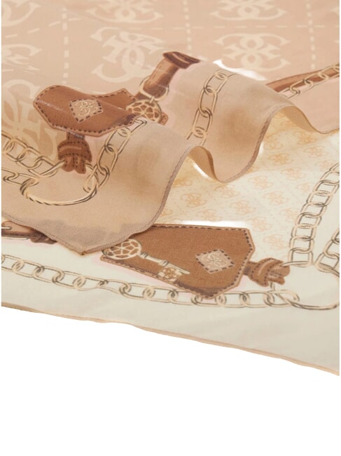 LINDSEY PRINTED Schal mit geometrischem Muster MILCH-LOGO - Schals