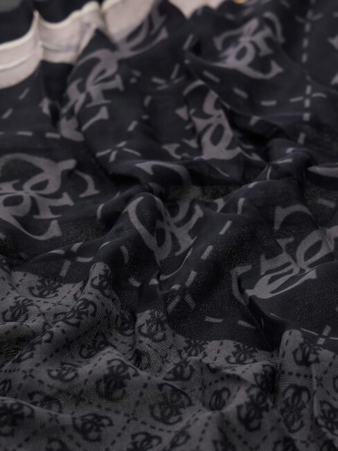 LINDSEY PRINTED Schal mit geometrischem Muster Kohle - Schals