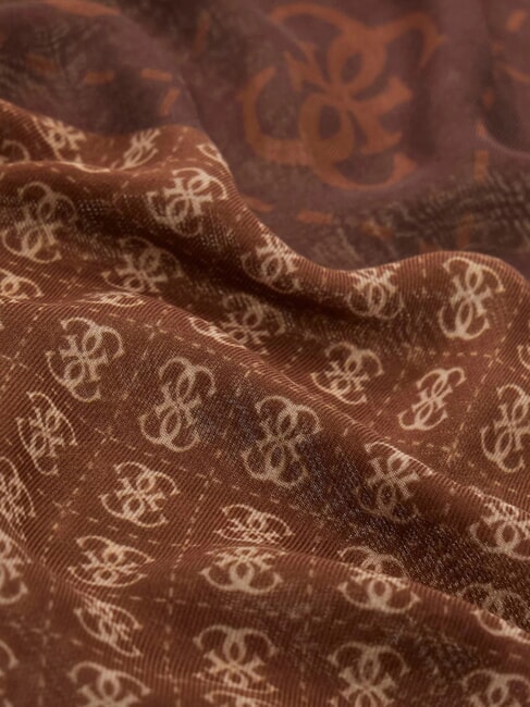 LINDSEY PRINTED Schal mit geometrischem Muster braun - Schals