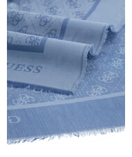 GUESS JACQUARD Monogramm-Schal ruhiges Blau - Schals - 2