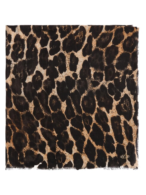 PRINTED Schal mit Fransen Leopard - Schals