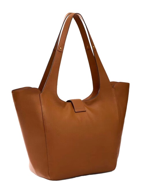 CAMDEN Einkaufstasche, Umh&auml;ngetasche COGNAC - Damentaschen
