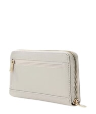 GUESS LAUREL 2 Gro&szlig;e Geldb&ouml;rse mit Rundum-Rei&szlig;verschluss BEIGE - Brieftaschen Damen - 3