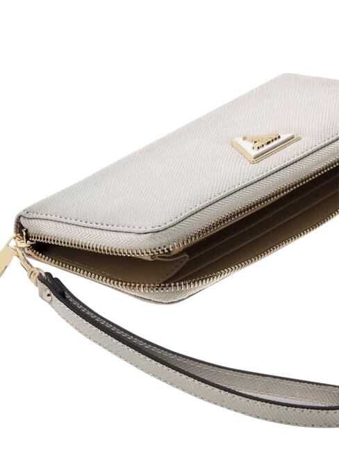 LAUREL 2 Gro&szlig;e Geldb&ouml;rse mit Rundum-Rei&szlig;verschluss BEIGE - Brieftaschen Damen