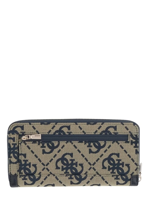 AUDREY Gro&szlig;e Geldb&ouml;rse mit Rei&szlig;verschluss Marine-Logo - Brieftaschen Damen