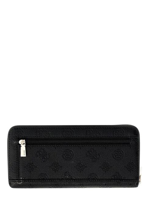 ELLA Gro&szlig;e Geldb&ouml;rse mit Rei&szlig;verschluss schwarzes Logo - Brieftaschen Damen