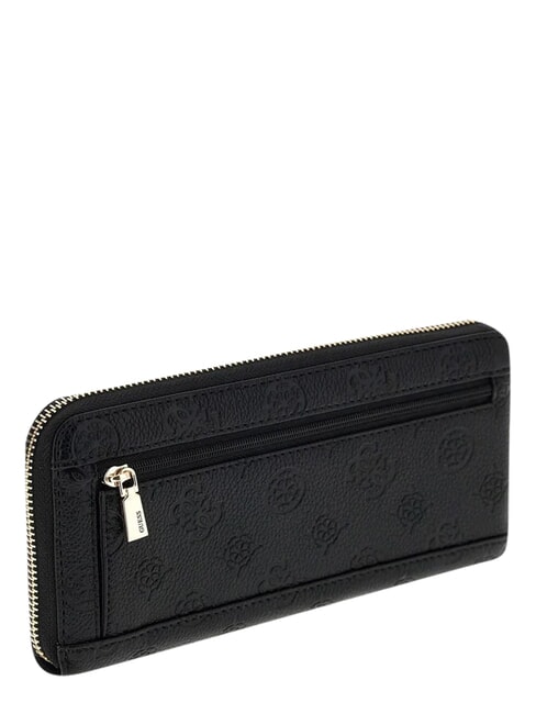 ELLA Gro&szlig;e Geldb&ouml;rse mit Rei&szlig;verschluss schwarzes Logo - Brieftaschen Damen