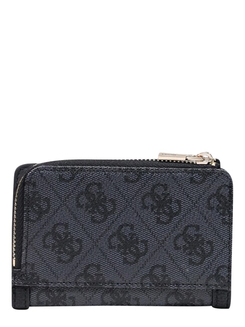 LINDSEY Kartenetui mit M&uuml;nzfach Kohle - Brieftaschen Damen