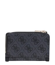 GUESS LINDSEY Kartenetui mit M&uuml;nzfach Kohle - Brieftaschen Damen - 2